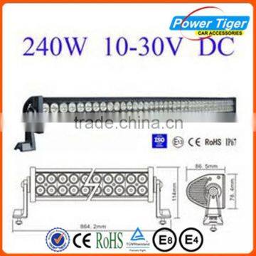 car led work light bar two rows led light bar