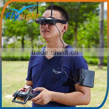 H1607 Flysight SpeXman One SPX01 FPV Headset System Video Goggle with 5.8G 32CH Wireless Receiver