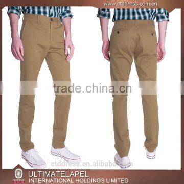 2015 New style 100% cotton khaki celulares chinos