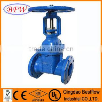 DIN Metal Seat Rising Stem Gate Valve