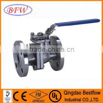 Cast steel cf8m ball valve