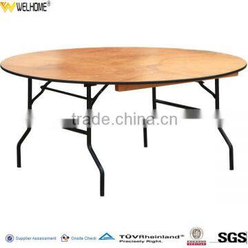 6ft event round event folding foldable table 72''