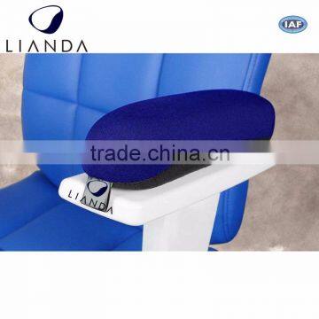 Office Chair Arm Cover Memory Foam & Quality Fabric Removable Cover, Universal Velcro Strap, Comfortable Elbow Support For Chair