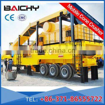 Most Popular! High Speed Tire Mobile Crusher with Factory Price