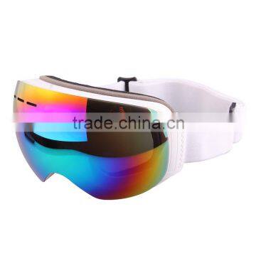 OEM customized skate board sports eyewear TPU frame snow goggles ski goggles