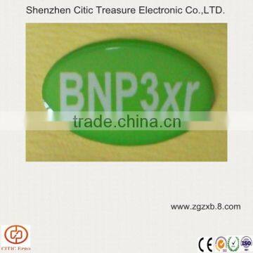 Pvc label sticker , digital printing label crystal sticker