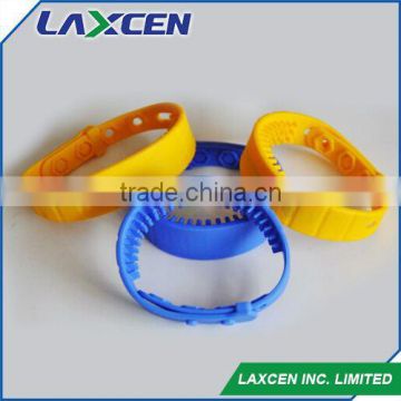 Customized Logo Printed Silicone RFID Wristband WT260