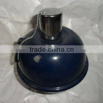 P1215 Kerosene Spray Painted Purple Garden Tumble Torch