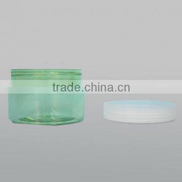 Support 120g PET Plastic jar for personal care and cosmetic use with low price