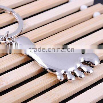 Korea Style Cute Alloy Little Smooth Feet Key Chain For All Kinds Of People