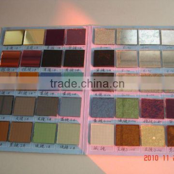 Color Mirror Glass