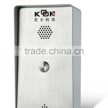 stainless steel KNZD-45 IP door phone Intercom System Elevator Telephone