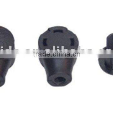 Gas spring plastic ball socket