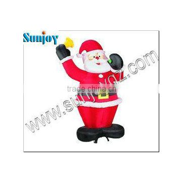 Christmas inflatable model Nylon inflatable cartoon Santa Claus Advertisement