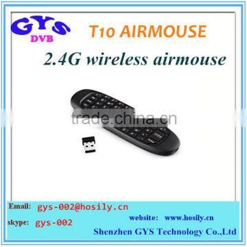 Airmouse T10 Wireless with Keyboard 2.4GHZ bluetooth Fly mouse T10
