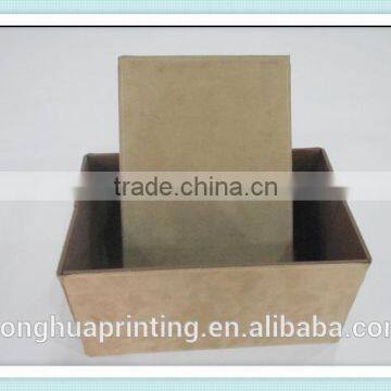 custom leather gift boxes clear lid