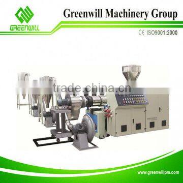 water ring hot cutting granules making mahcine