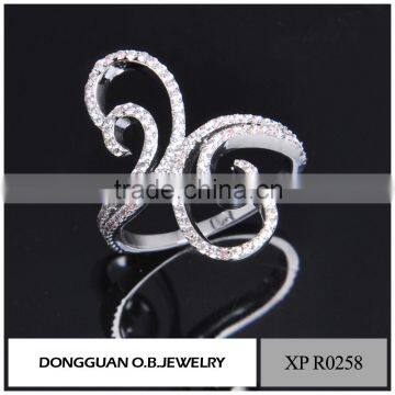 New Arrival Wedding 2016 Latest Design White Gold Ring for Women photo-4