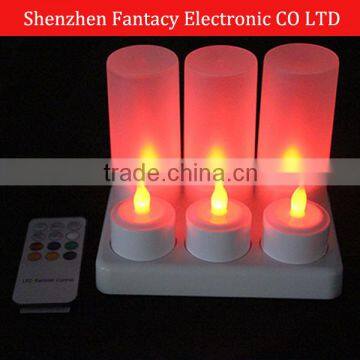 remote controlled Rechargeable Led Candle For christmas