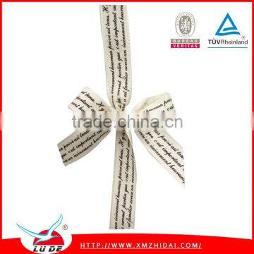 New Design Gift Packing Use Printed Satin Bows photo-3