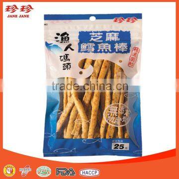 Prepared Premium Sesame Fish Seafood Snack