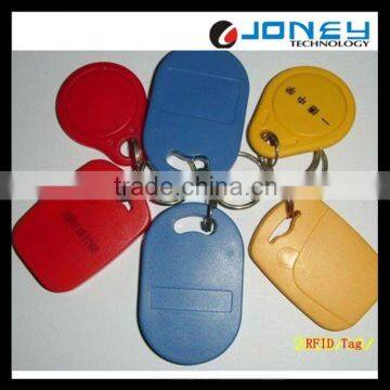 Waterproof keyfob EM ID 125khz/ 13.56mhz proximity RFID Tags