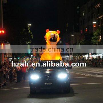 Chinese Zodiac Inflatable Tiger with LED Light