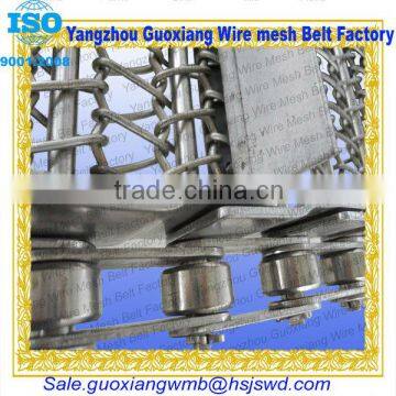 high quality 304. 310. 316. AISI314 balance stainless steel chain link mesh