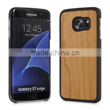 Hot and Lithe PC+WOOD Phone case for galaxy s7 edge