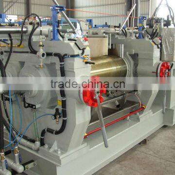 hot lab rubber open rolling mixing mill/two roller open rubber machine