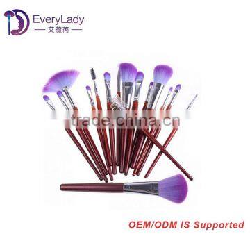 2015 new arrival professional 16pcs makeup brush set tools