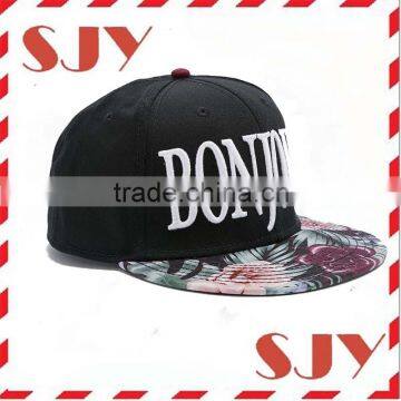 New arrival wholesale funny flat brim caps and hats