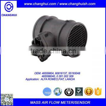 High Quality Car Mass Air Flow Meter/sensor 46559804/ 60816137/ 55193048/ 465598040/ 0 281 002 309