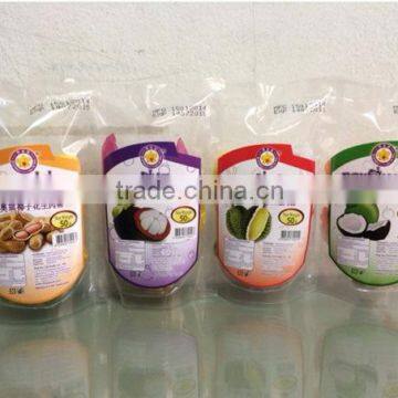 Thai Ao Chi Fruits Toffee in 50 Grams packs : Thai delicious toffee snacks