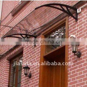 DIY PC sheet window and door canopy/pc transparent awning/PC sun awning