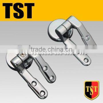 Zinc Alloy Toilet Seat Hinge,Chrome Finish,With Fitting Parts