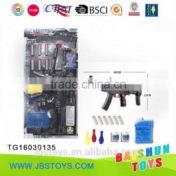 Hot sell safe water bullet gun & EVA bullet ABS plastic gun TG16030135