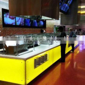 Freiburg led lighting counter led restaurant manu led light box counter top back light