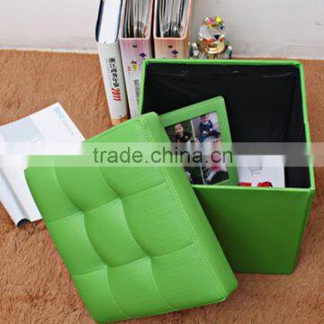 Filling Foam Ottoman PU Leather photo-4