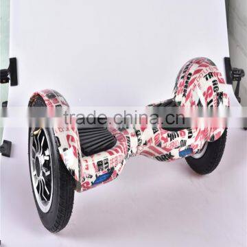 2015 hot sales 2 wheel self balancing electric scooter with bluetooth play with flashlight