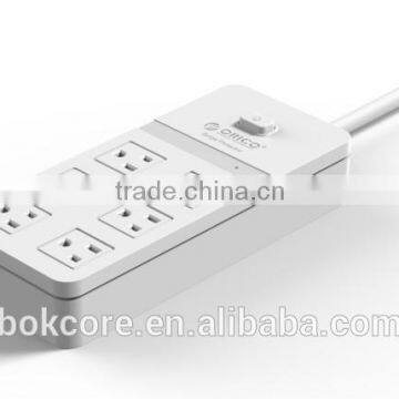 Original 4 Usb Power Strip With 8 Power Socket For Home / Office Charging photo-4