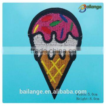 cute design colorful pattern fashion embroidered patches for girl dress making