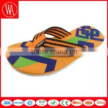 glued custom logo colorful flip flops