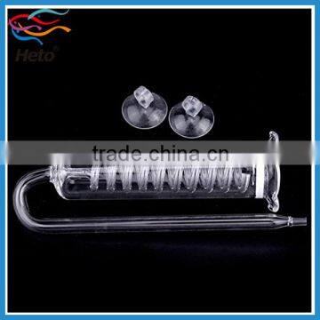 Nano Carbon Dioxide CO2 Diffuser Glass Reactor for Aquarium Tank Plants