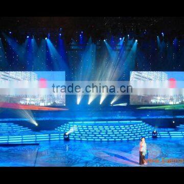 Asram super brightness p12 stage background led display big screen