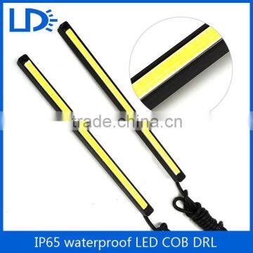 New Pair 16CM COB LED DRL Daytime Running Light DC12V Car Strip Foglight Tail Lamp