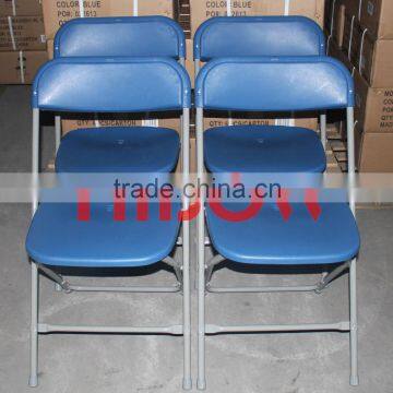 HDPE White Plastic Folding Chairs for Rent