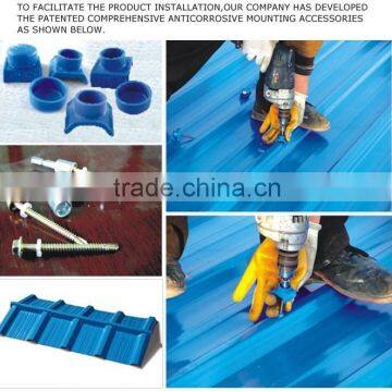2015 New Tile Pvc Resin Roof Sheet Made in China