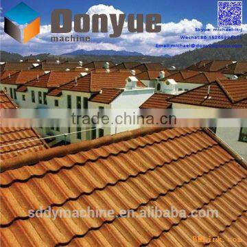 Hot selling color steel tile roofing prices in Dubai