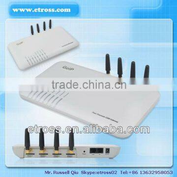 4 Ports GSM Voip / Goip gateway for call termination